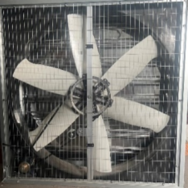 QUẠT VUÔNG KẼM, CÁNH POM (CHỨA CARBON VÀ SƠI THỦY TINH) MÔ TƠ FUSHINI, ĐIỆN ÁP 380V  - SHRV 1380SP (1380 x 1380 x 400)